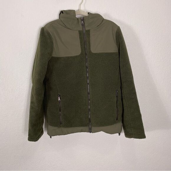 Pajar Canada Green Fleece Insulated Hooded Zip Up Jacket - Picture 1 of 11